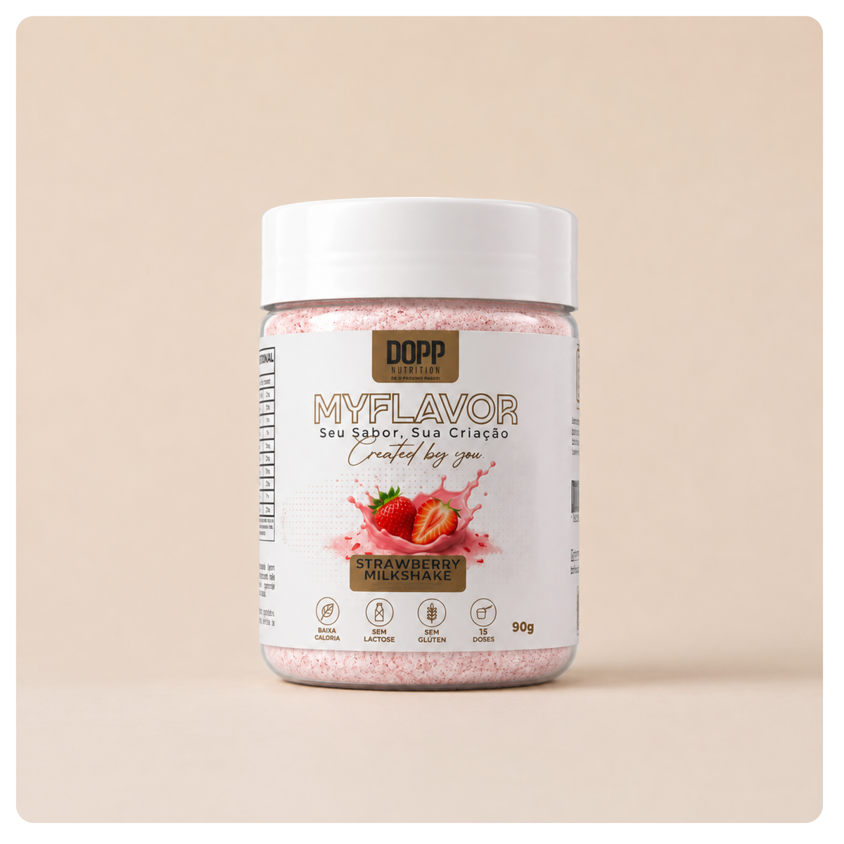 Saborizante My Flavor Sabor Milkshake de Morango