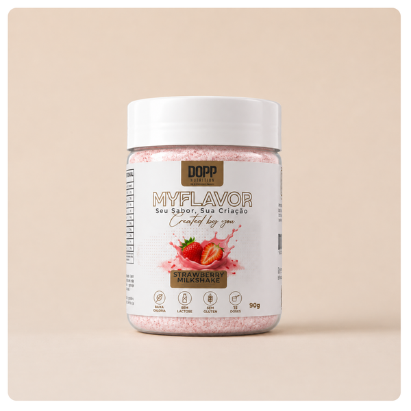 Saborizante My Flavor Sabor Milkshake de Morango