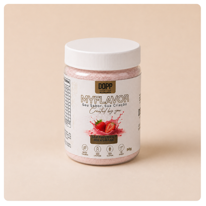 Saborizante My Flavor Sabor Milkshake de Morango