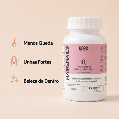 Polivitaminico Cabelo e Unha 60 Cápsulas