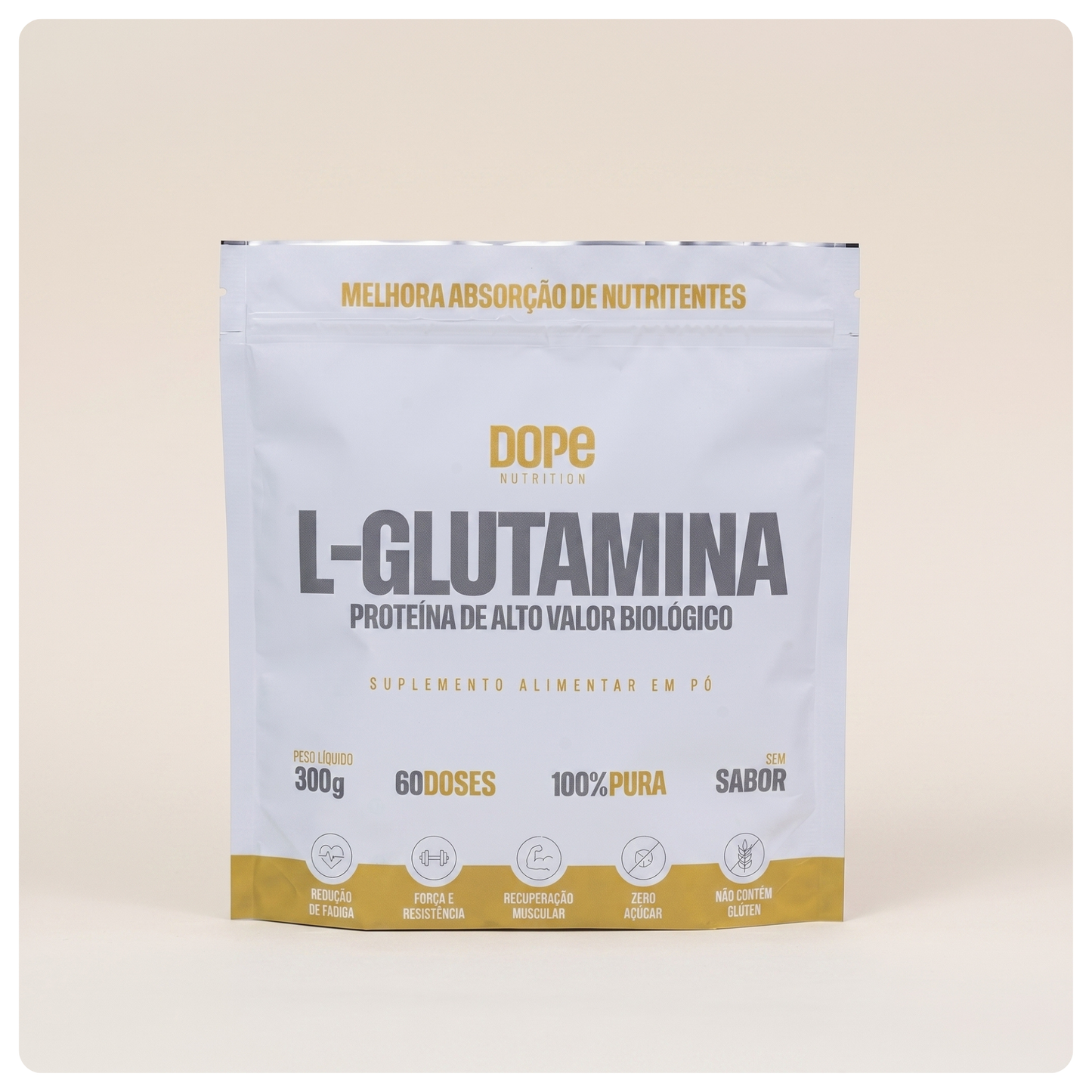 Glutamina 300 gramas