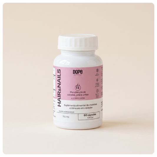 Polivitaminico Cabelo e Unha 60 Cápsulas