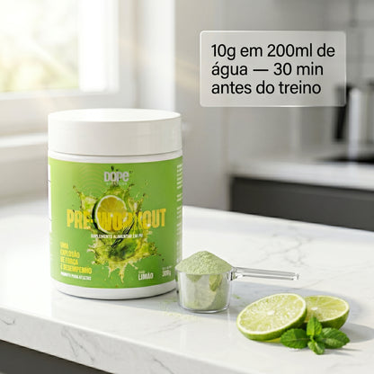 Pré-Treino Limão 300 gramas