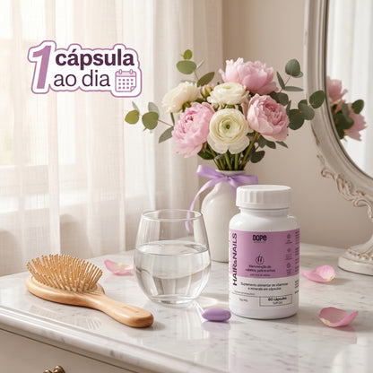 Polivitaminico Cabelo e Unha 60 Cápsulas