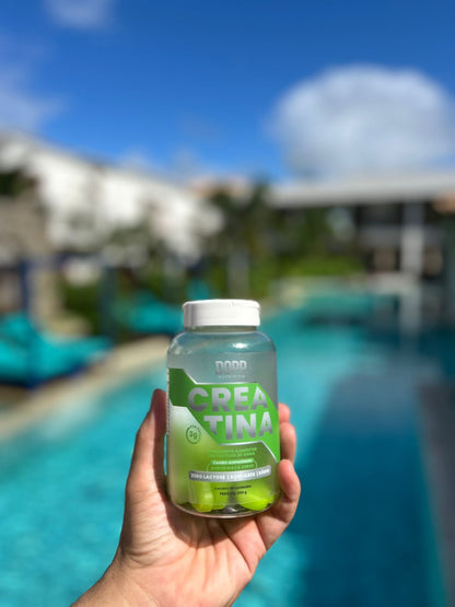 Creatina em Gummie  60 Cápsulas Sabor Maça Verde